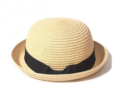 SKB004 custom-made curling straw hat style custom sunscreen straw hat style beach hat making beach hat straw hat style straw hat manufacturer 45 degree